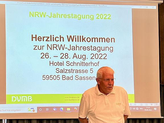 NRW Jahrestagung 2022 der DVMB.